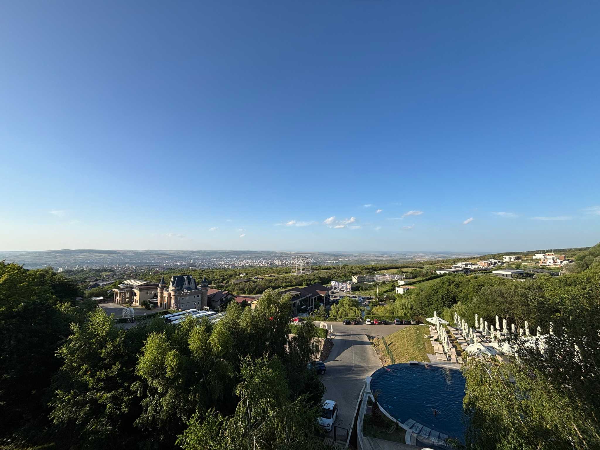 バンケット会場からの景色